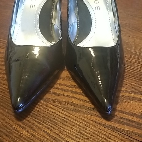 Rampage Ladies Sexy Black Dress shoes GC 7.5 - Picture 3 of 8